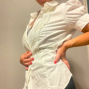 Trendy professional button up